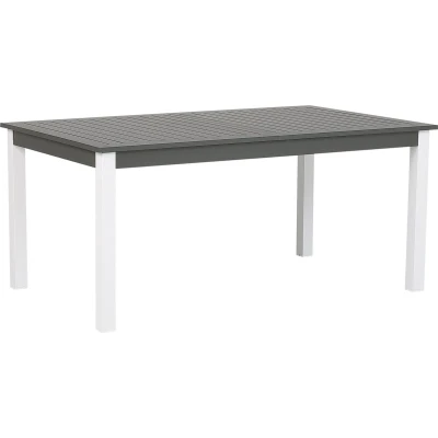 Afbeelding van Beliani PANCOLE Tuintafel Grijs 100 x 168/248 cm Aluminium