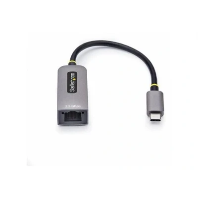 Image de StarTech.com 2.5GbE USB C to Ethernet Adapter Adaptateur réseau 3.2 Gen 1 / Thunderbolt 3 10M/100M/1G/2,5 Gigabit gris sidéral