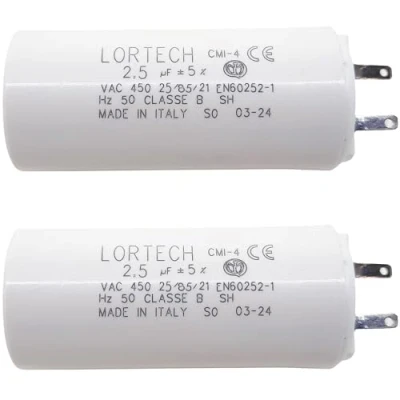 Afbeelding van Condensator 2,5 µF kabelschoenen 2,8 mm (2)