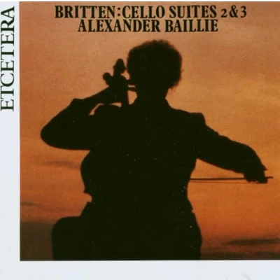 Afbeelding van Alexander Baillie Britten: Cello Suites 2 &amp; 3 (CD)