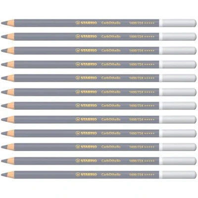 Afbeelding van Stabilo 12 CarbOthello pastelp. 1400/724