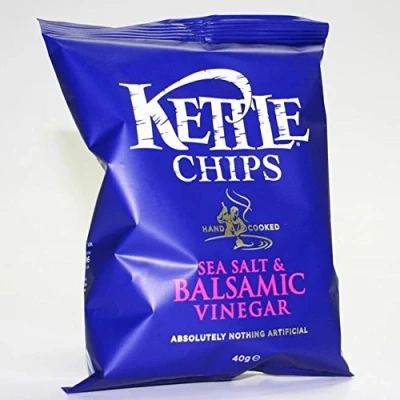 Afbeelding van KETTLE® Chips Sea Salt &amp; Balsamic Vinegar 18 x 40 g