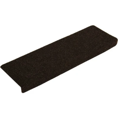 Afbeelding van Trapmatten 15 st 65x21x4 cm naaldvilt donkerbruin