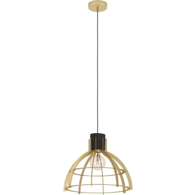 Afbeelding van EGLO Stillington Hanglamp E27 Ø 41,5 cm Zwart/Goud Staal