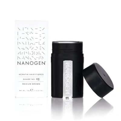 Afbeelding van Nanogen Fibres capillaires épaississantes Brun moyen 15 g