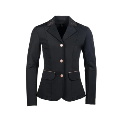 Image de HKM Petite Veste de Concours Flora Enfants Noir EU 128