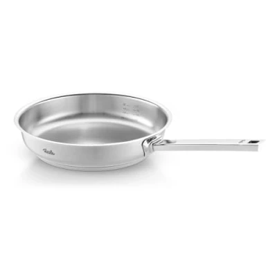 Afbeelding van Fissler Original Profi Collection roestvrijstalen pan (Ø 28 cm), ongecoate steelpan met binnenschaal, geschikt voor inductie