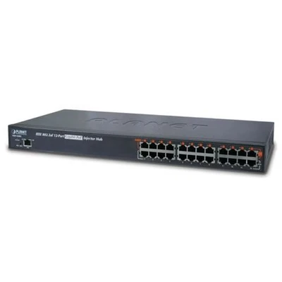Image de Injecteur 12 p Gigabit PoE 802.3af 200W