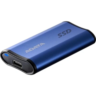 Afbeelding van Adata Dysk zewnętrzny SSD SE880 500 GB USB3.2A/C Gen2x2 Niebieski (500 GB), Externe SSD, Blauw