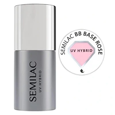 Afbeelding van Semilac Gelnagellak, semi permanent, UV, BB Rose Base 7 ml