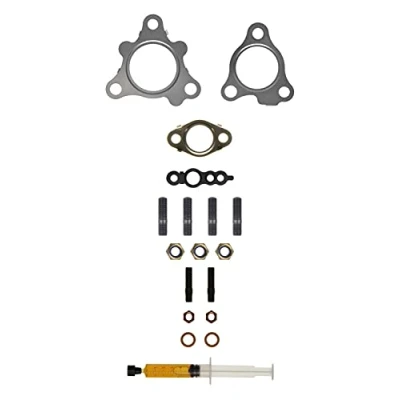 Afbeelding van AJUSA JTC12072 Turbocharger, montageset with studs, syringe oil Met pakkingen montagehandleiding KIA: Sportage III, cee‘d I Hatchback