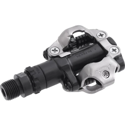 Afbeelding van Pedaalset Shimano SPD M520 met schoenplaatjes SM SH51 zwart