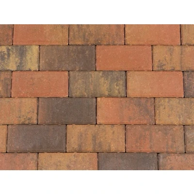 Afbeelding van Betonstraatsteen 21x10,5x8 cm bruin gv komo
