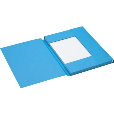 Afbeelding van Jalema Secolor dossiermap voor ft A4 uit karton, blauw, pak van 25 stuks