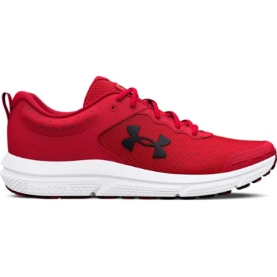 Afbeelding van Under Armour Ua Charged Assert 10 Hardloopschoenen voor heren, rood, zwart