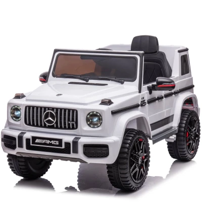 Image de Mercedes G63 AMG XL Cabrio 24V Voiture électrique enfant Blanc