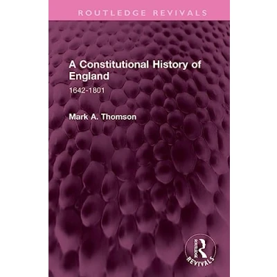 Afbeelding van Routledge Revivals A Constitutional History of England