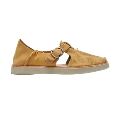 Afbeelding van Satorisan Benirras Microperforated Plat Sandalen Unisex Leer Kleur Peanut Maat 47