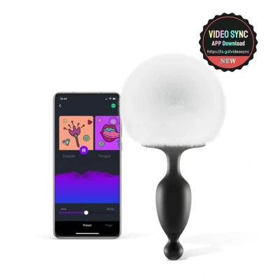 Afbeelding van Magic Motion Bunny App Controlled Vibrerende buttplug GRATIS TOY bij iedere bestelling v.a. 40,