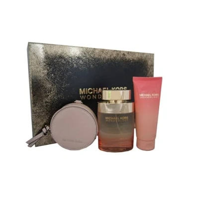 Afbeelding van Michael Kors Wonderlust Eau de Parfum 100 ml + Body Lotion &amp; Round Purse
