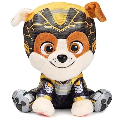 Afbeelding van GUND Paw Patrol de Mighty Rubble filmfilm, 15 cm, van origineel pluche voor film 2023, om favoriete scènes en trouwe metgezel na te bootsen, vanaf 1 jaar