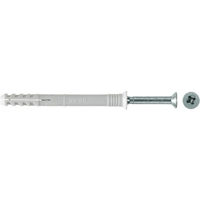 Afbeelding van Fischer N 8 x 80/40 S Spijkerplug 80 mm 048792 100 stuk(s)