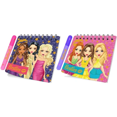 Afbeelding van Besties Mini Notitieboek met Pen