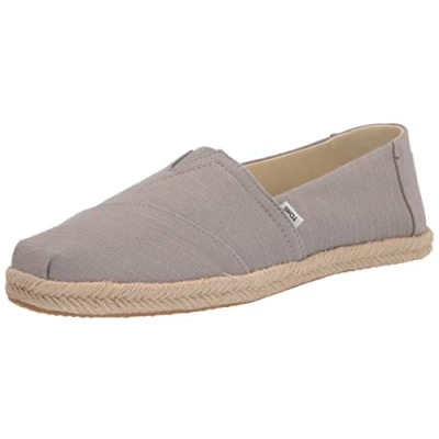 Afbeelding van TOMS Espadrilles, Dames, Maat: 41, Grey Katoen