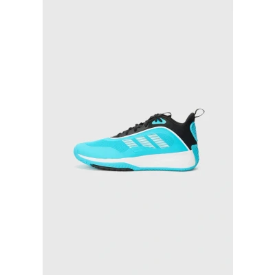 Afbeelding van adidas Performance Ownthegame 3.0 Basketbalschoenen, Heren, Maat: 39 1/3, Lucid cyan/white/core black Textiel/ synthetisch