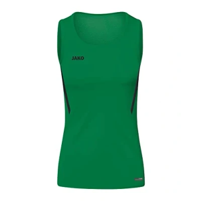 Afbeelding van JAKO Tanktop Challenge Sportgroen/zwart