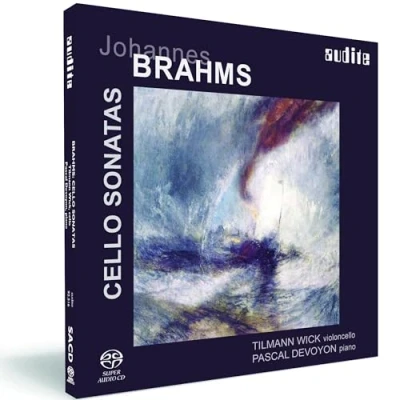 Afbeelding van Tilmann Wick &amp; Pascal Devoyon Brahms: Cello Sonatas (Super Audio CD)