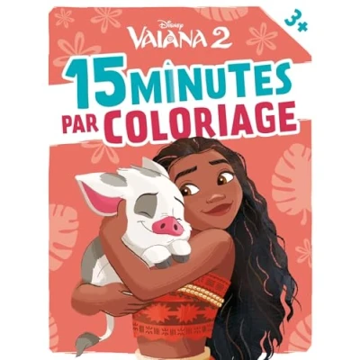 Afbeelding van VAIANA 2 15 MINUTES PAR COLORIAGE (3+)