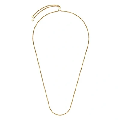 Afbeelding van Leonardo Jewels Liv Clip&amp;Mix Halsketting van 90 goud, cm, Roestvrij staal, Geen edelsteen, edelsteen