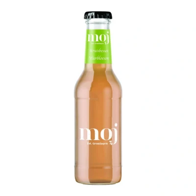 Afbeelding van Moj Kruisbes Vlierbloesem Fles 12 x 0.2 liter