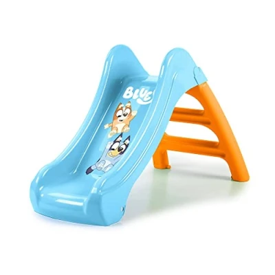 Afbeelding van FEBER First Slide Bluey, glijbaan voor kleine kinderen, met slangopening om waterglijbaan te worden, jongens en meisjes vanaf 1 jaar, beroemd (FEU10000)