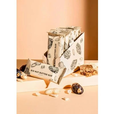 Afbeelding van KoRo Bio nut butter bar peanut 12 x 30 g