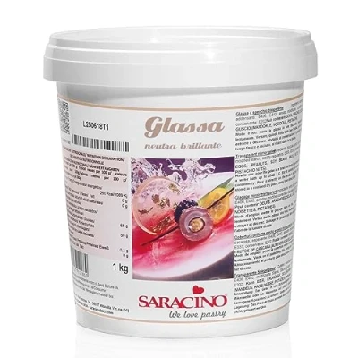 Afbeelding van Saracino Mirror Glaze Transparant 1kg