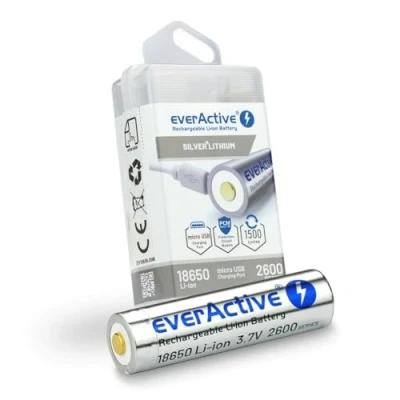 Afbeelding van EverActive Oplaadbare batterijen EV18650 26M 3,7 V