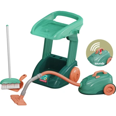 Afbeelding van Schoonmaaktrolley met Stofzuiger