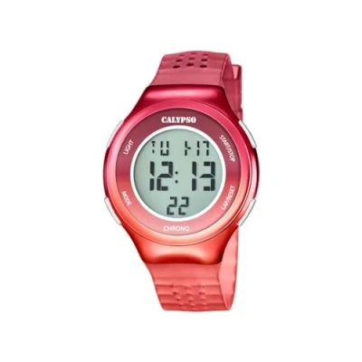 Afbeelding van Calypso Uniseks horloge K5841, Roze rood, Klassiek