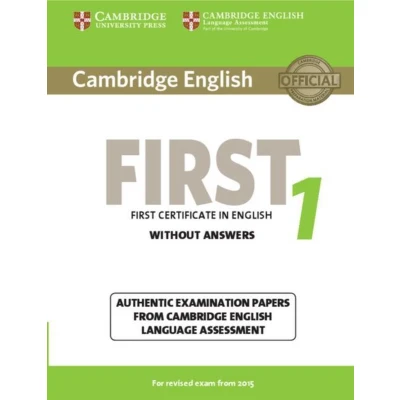 Afbeelding van Cambridge English First 2 Student&#039;s Book