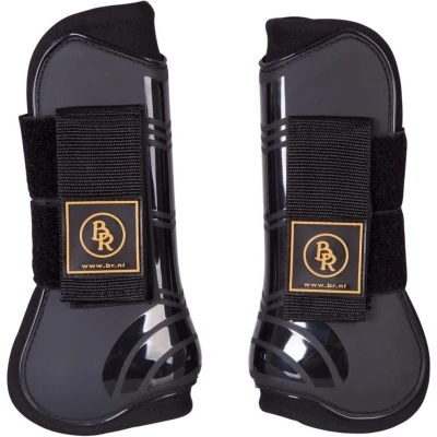 Afbeelding van BR Peesbeschermers Pro Tech Pu Neopreen Voering Zwart Full