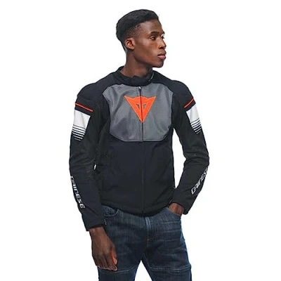 Afbeelding van Dainese Air Fast Tex Jacket Black Gray White 50 Maat Jas