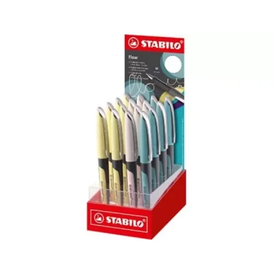 Afbeelding van Stabilo Flow Modern Office Vulpen, Display Van 16 Stuks Vulpen