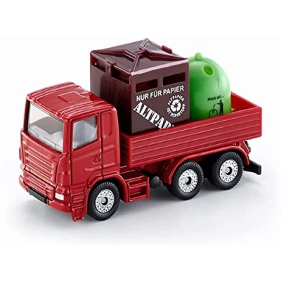 Afbeelding van Siku 0828 Recycling Transporter
