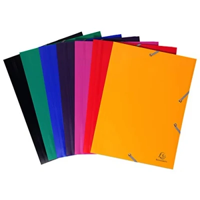 Afbeelding van Exacompta 55900E 60x CHEM. 3 RAB. ELAS. PP 24/32 Ass.