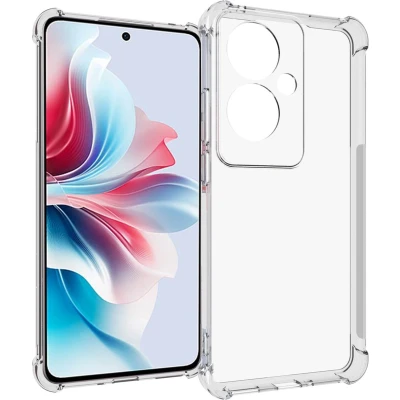 Afbeelding van iMoshion Hoesje Geschikt voor Oppo Reno 11 F Siliconen Shockproof Case Transparant