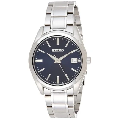 Afbeelding van Seiko heren New Link horloge SUR309P1 in de kleur Zilver