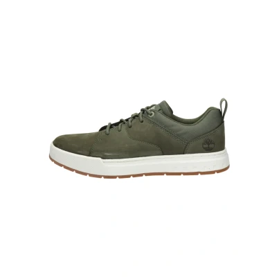 Afbeelding van Timberland Maple Grove Sneakers laag, Heren, Maat: 43, Groen Nubukleer