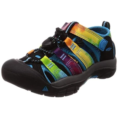 Afbeelding van Keen Newport H2 Unisex Outdoorsandalen Rainbow voor kinderen, Maat: 22, Textiel
